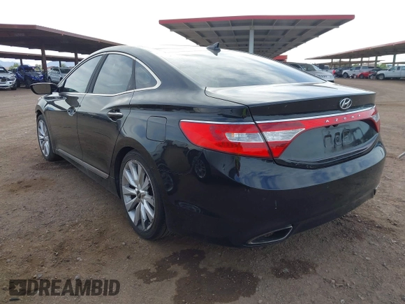 2013 Hyundai Azera z VIN KMHFH4JG8DA329143, wystawiony jako IAAI lot #41933036 z przebiegiem Nie podano mil oraz . Historia ofert i sprzedaży dostępna na DreamBid. Obrazek 3.