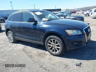 2010 Audi Q5 Premium with VIN WA1CKAFP7AA050756, listed as a IAAI auction lot 41909563 with 155,163 mi miles. Bid and sale history available at carsss.com. Image 1.
