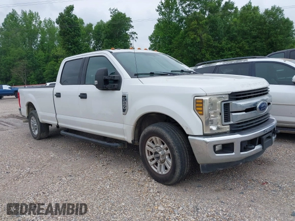 2019 Ford Super Duty F-250 SRW XL with VIN 1FT7W2A67KEC28577, listed as a IAAI auction lot 41960776 with 50,979 mi miles. Bid and sale history available at carsss.com. Image 1.