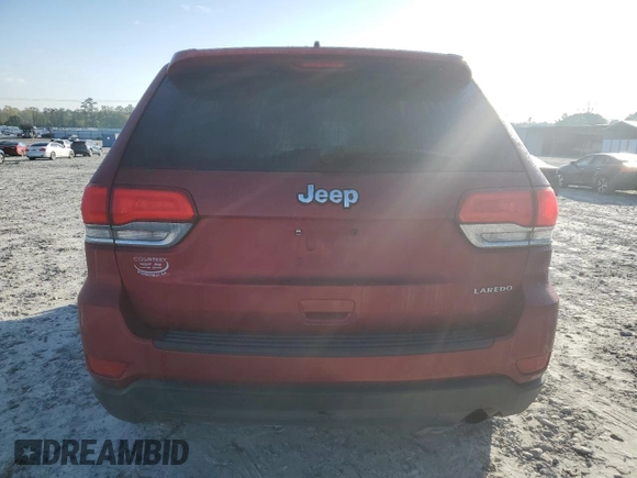 2014 Jeep Grand Cherokee Laredo with VIN 1C4RJEAG2EC475183, listed as a Copart auction lot 52422105 with 215,324 mi miles and Salvage Title. Bid and sale history available at carsss.com. Image 6.