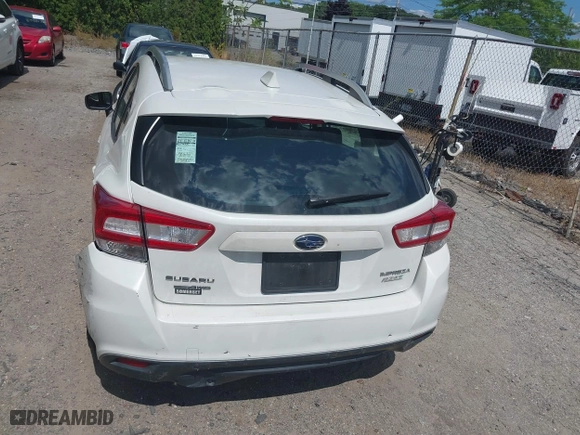 2017 Subaru Impreza Premium with VIN 4S3GTAD67H3748698, listed as a IAAI auction lot 39917558 with 56,945 mi miles. Bid and sale history available at carsss.com. Image 16.