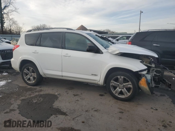 2011 Toyota RAV4 Sport with VIN 2T3RF4DV6BW087128, listed as a Copart auction lot 50977275 with 0 mi miles and Salvage Title. Bid and sale history available at carsss.com. Image 4.