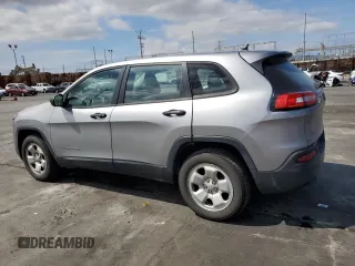 2017 Jeep Cherokee Sport with VIN 1C4PJMAB6HW569835, listed as a Copart auction lot 50601275 with 134,818 mi miles and Salvage Title. Bid and sale history available at carsss.com. Image 2.