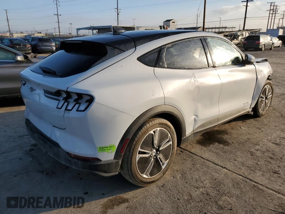 2021 Ford Mustang Mach-E Select with VIN 3FMTK1SSXMMA35042, listed as a Copart auction lot 54876345 with 35,995 mi miles and Salvage Title. Bid and sale history available at DreamBid. Image 3.