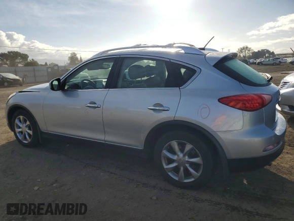2008 Infiniti EX Journey with VIN JNKAJ09E28M304224, listed as a Copart auction lot 80590484 with 118,703 mi miles and Salvage Title. Bid and sale history available at DreamBid. Image 2.