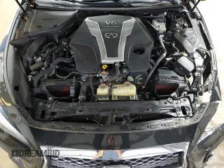 2018 Infiniti Q50 RED SPORT 400 with VIN JN1FV7ARXJM480935, listed as a Copart auction lot 49582535 with 64,431 mi miles and Salvage Title. Bid and sale history available at carsss.com. Image 11.