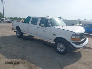 1996 Ford F-350 with VIN 1FTJW35F8TEA09134, listed as a IAAI auction lot 42120588 with 363,876 mi miles and . Bid and sale history available at DreamBid. Image 1.