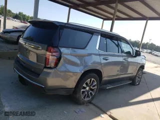 2021 Chevrolet Tahoe LT with VIN 1GNSCNKD3MR128657, listed as a Copart auction lot 69005834 with 90,899 mi miles and Salvage Title. Bid and sale history available at carsss.com. Image 3.