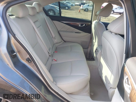 2019 Infiniti Q50 3.0t LUXE with VIN JN1EV7AP7KM513059, listed as a IAAI auction lot 41737122 with 77,337 mi miles. Bid and sale history available at carsss.com. Image 8.