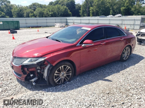 2013 Lincoln MKZ with VIN 3LN6L2GK8DR824415, listed as a Copart auction lot 56383394 with 107,950 mi miles and Salvage Title. Bid and sale history available at DreamBid. Image 1.
