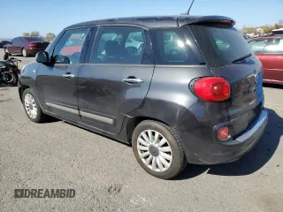 2015 FIAT 500L Lounge with VIN ZFBCFACH1FZ034734, listed as a Copart auction lot 76789884 with 43,415 mi miles and Salvage Title. Bid and sale history available at carsss.com. Image 2.