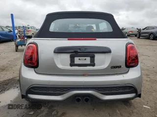 2023 MINI Convertible Cooper S with VIN WMW43DL07P3R10231, listed as a Copart auction lot 72804794 with 7,460 mi miles and Salvage Title. Bid and sale history available at carsss.com. Image 6.