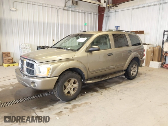 2005 Dodge Durango SLT with VIN 1D4HB48N45F606607, listed as a IAAI auction lot 42152830 with 181,185 mi miles and . Bid and sale history available at DreamBid. Image 2.