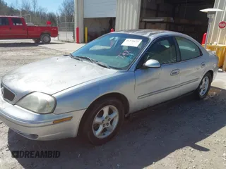 2002 Mercury Sable GS with VIN 1MEFM50U52A635368, listed as a IAAI auction lot 41770175 with 226,296 mi miles. Bid and sale history available at carsss.com. Image 6.