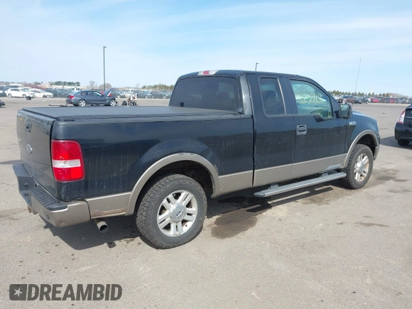 2006 Ford F-150 XLT with VIN 1FTPX12536NA71374, listed as a IAAI auction lot 42038669 with 257,323 mi miles. Bid and sale history available at carsss.com. Image 4.