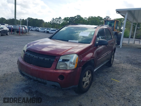 2007 Chevrolet Equinox LS with VIN 2CNDL13F576068502, listed as a IAAI auction lot 41970757 with 248,120 mi miles. Bid and sale history available at carsss.com. Image 2.