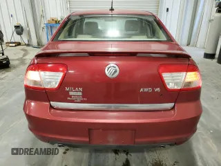2007 Mercury Milan Premier z VIN 3MEHM02147R637477, wystawiony jako Copart lot #83081434 z przebiegiem 105 531 mil mil oraz Szkoda całkowita • Salvage title. Historia ofert i sprzedaży dostępna na DreamBid. Obrazek 6.