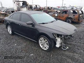2019 Volkswagen Passat 2.0T Wolfsburg Edition with VIN 1VWLA7A39KC011539, listed as a IAAI auction lot 41616136 with 54,652 mi miles. Bid and sale history available at carsss.com. Image 1.