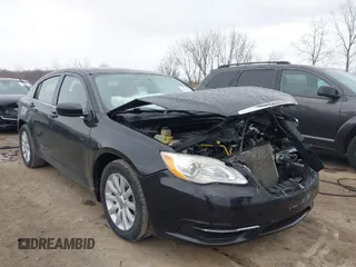 2012 Chrysler 200 Touring with VIN 1C3CCBBB9CN175907, listed as a IAAI auction lot 41897519 with 107,626 mi miles and . Bid and sale history available at carsss.com. Image 1.
