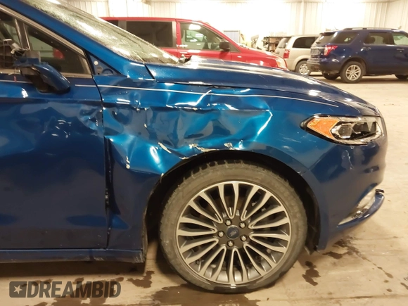 2017 Ford Fusion SE with VIN 3FA6P0H99HR340225, listed as a IAAI auction lot 41977752 with 97,385 mi miles. Bid and sale history available at carsss.com. Image 6.