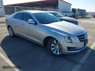 2017 Cadillac ATS Sedan RWD with VIN 1G6AA5RX0H0196499, listed as a IAAI auction lot 41317391 with 44,002 mi miles. Bid and sale history available at carsss.com. Image 1.
