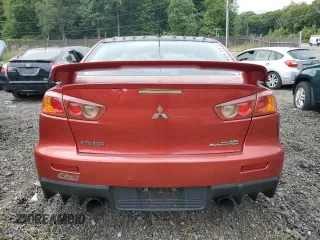 2008 Mitsubishi Lancer Evolution GSR with VIN JA3AW86V78U044861, listed as a Copart auction lot 71229264 with 147,410 mi miles and Clean Title. Bid and sale history available at carsss.com. Image 6.