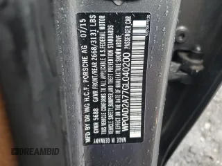 2016 Porsche Panamera S E-Hybrid z VIN WP0AD2A77GL040200, wystawiony jako Copart lot #56223035 z przebiegiem 113 659 mil mil oraz Szkody całkowita. Historia ofert i sprzedaży dostępna na DreamBid. Obrazek 12.