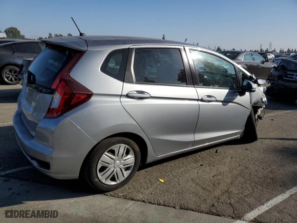 2019 Honda Fit LX with VIN 3HGGK5H4XKM735633, listed as a Copart auction lot 86892854 with 0 mi miles and Salvage Title. Bid and sale history available at carsss.com. Image 3.