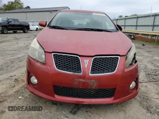 2009 Pontiac Vibe GT with VIN 5Y2SR67049Z412616, listed as a Copart auction lot 52541115 with 99,608 mi miles and Salvage Title. Bid and sale history available at carsss.com. Image 5.