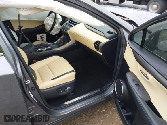 2016 Lexus NX 200t with VIN JTJYARBZXG2039142, listed as a IAAI auction lot 41968135 with 112,186 mi miles. Bid and sale history available at carsss.com. Image 5.