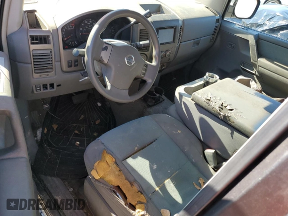 2005 Nissan Titan SE with VIN 1N6AA07A45N509323, listed as a Copart auction lot 43031055 with 383,377 mi miles and Clean Title. Bid and sale history available at DreamBid. Image 8.