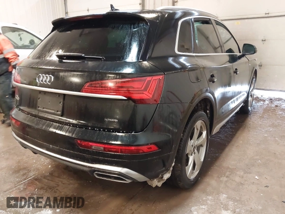 2023 Audi Q5 S line Prestige with VIN WA1FAAFY4P2063959, listed as a IAAI auction lot 41615330 with 38,991 mi miles and . Bid and sale history available at DreamBid. Image 4.
