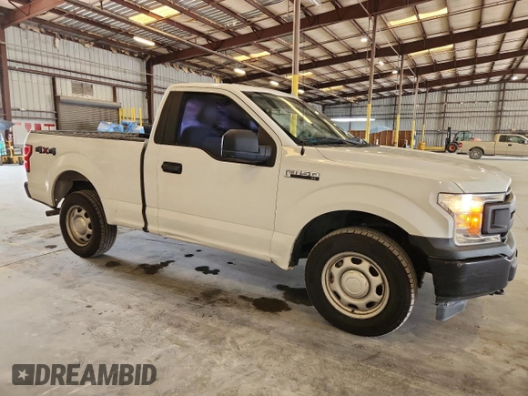 2018 Ford F-150 XL with VIN 1FTMF1EB7JFD61174, listed as a Copart auction lot 62522405 with 141,624 mi miles and Clean title. Bid and sale history available at DreamBid. Image 4.