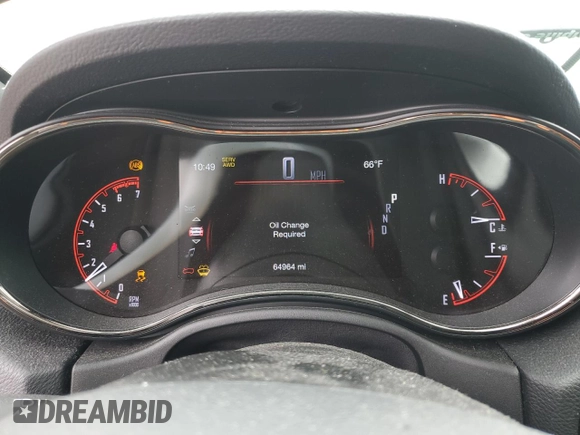 2019 Dodge Durango R/T with VIN 1C4SDJCT2KC526141, listed as a Copart auction lot 52827255 with 64,964 mi miles and Salvage title. Bid and sale history available at DreamBid. Image 9.