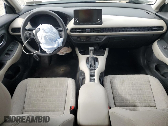 2023 Honda HR-V LX with VIN 3CZRZ2H38PM707744, listed as a Copart auction lot 60625805 with 82,874 mi miles and Salvage title. Bid and sale history available at DreamBid. Image 8.
