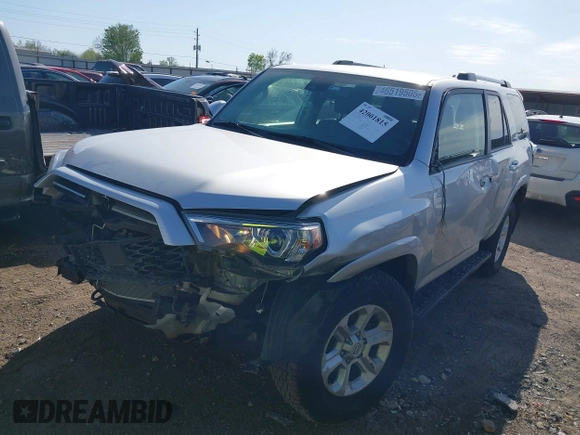 2022 Toyota 4Runner SR5 Premium with VIN JTENU5JR8N6043358, listed as a IAAI auction lot 42001815 with 84,659 mi miles and . Bid and sale history available at DreamBid. Image 2.