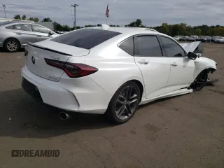 2024 Acura TLX w/A-Spec Package with VIN 19UUB6F52RA000513, listed as a Copart auction lot 70409754 with 0 mi miles and Salvage Title. Bid and sale history available at carsss.com. Image 3.
