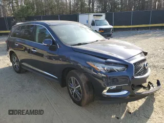 2019 Infiniti QX60 Pure с VIN 5N1DL0MM3KC559206, выставлен на аукционе Copart как лот 50775555 с пробегом 62 914 миль миль и Списание • Salvage title. История ставок и продаж доступна на DreamBid. Изображение 4.