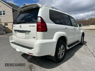 2008 Lexus GX 470 z VIN JTJBT20X680169621, wystawiony jako Copart lot #52591195 z przebiegiem 168 088 mil mil oraz Czysty tytuł • Clean title. Historia ofert i sprzedaży dostępna na DreamBid. Obrazek 3.