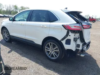 2022 Ford Edge Titanium with VIN 2FMPK4K93NBA83873, listed as a IAAI auction lot 42161317 with 15,780 mi miles. Bid and sale history available at carsss.com. Image 3.