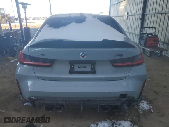 2023 BMW M3 Competition xDrive z VIN WBS43AY04PFN47162, wystawiony jako Copart lot #89130455 z przebiegiem 7434 mil mil oraz Szkody całkowita. Historia ofert i sprzedaży dostępna na DreamBid. Obrazek 6.