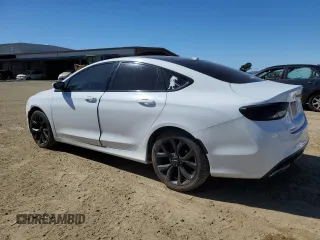 2015 Chrysler 200 S with VIN 1C3CCCBG0FN718258, listed as a Copart auction lot 48431805 with 122,209 mi miles and Salvage Title. Bid and sale history available at DreamBid. Image 2.