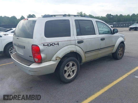 2007 Dodge Durango SLT with VIN 1D8HB48P67F564962, listed as a IAAI auction lot 42678140 with 197,509 mi miles and . Bid and sale history available at DreamBid. Image 4.