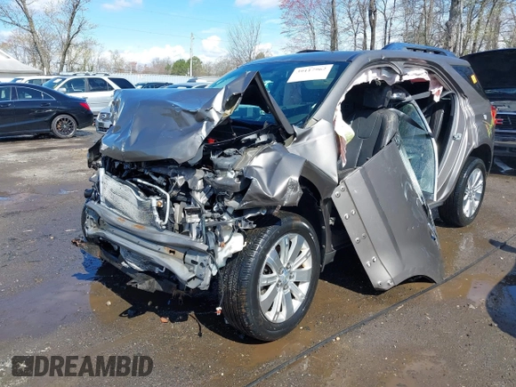 2010 Chevrolet Equinox 2LT with VIN 2CNALPEW2A6387740, listed as a IAAI auction lot 41084164 with 124,003 mi miles and . Bid and sale history available at DreamBid. Image 2.