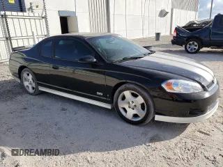 2007 Chevrolet Monte Carlo SS with VIN 2G1WL15C679156630, listed as a Copart auction lot 77870894 with 128,037 mi miles and Non Repairable. Bid and sale history available at carsss.com. Image 4.