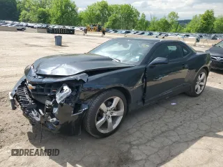 2010 Chevrolet Camaro 2LT z VIN 2G1FC1EV7A9227925, wystawiony jako Copart lot #58292885 z przebiegiem 86 884 mil mil oraz Szkoda całkowita • Salvage title. Historia ofert i sprzedaży dostępna na DreamBid. Obrazek 1.
