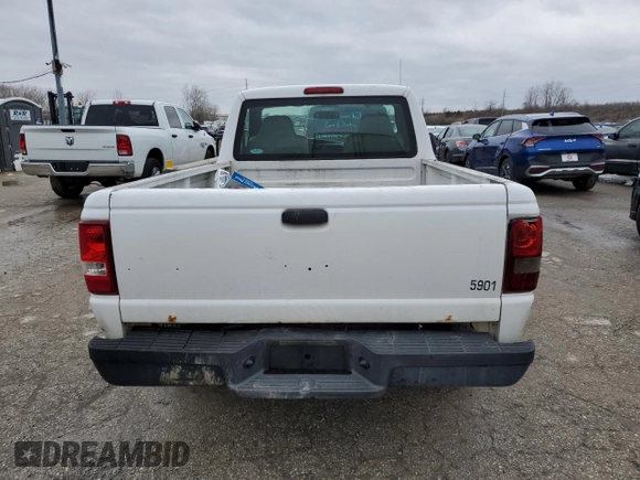 2006 Ford Ranger XL with VIN 1FTYR10DX6PA30544, listed as a Copart auction lot 47688585 with 433,019 mi miles and Clean Title. Bid and sale history available at carsss.com. Image 6.
