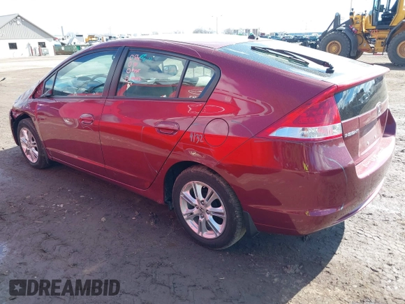 2010 Honda Insight EX with VIN JHMZE2H78AS032088, listed as a IAAI auction lot 41694387 with 145,776 mi miles and . Bid and sale history available at DreamBid. Image 3.