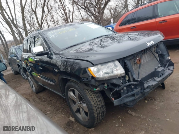 2011 Jeep Grand Cherokee Limited with VIN 1J4RR5GG1BC522483, listed as a IAAI auction lot 41551692 with 186,339 mi miles. Bid and sale history available at carsss.com. Image 1.