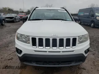 2013 Jeep Compass Sport with VIN 1C4NJCBA2DD102375, listed as a Copart auction lot 51595225 with 92,398 mi miles and Salvage Title. Bid and sale history available at carsss.com. Image 5.